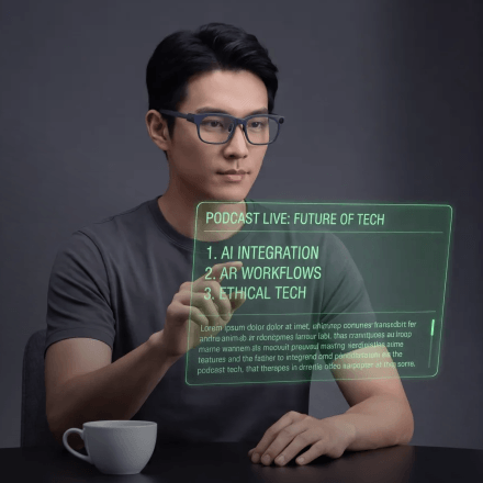 Info assist (G550) AR+AI Smart Glasses