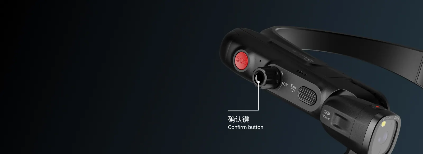 Smart Key Design (C2000) AR+AI Smart Glasses