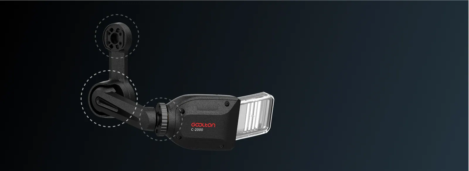 Multi-axis Adjustment (C2000) AR+AI Smart Glasses
