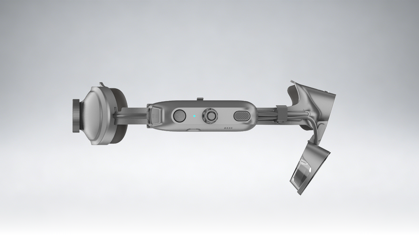 Modular mechanical structure (C3000E) AR+AI Smart Glasses
