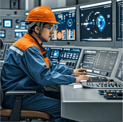 Built for industrial workflows场景3 (C3000E) AR+AI Smart Glasses