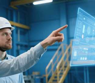 Built for industrial workflows场景9 (C3000E) AR+AI Smart Glasses