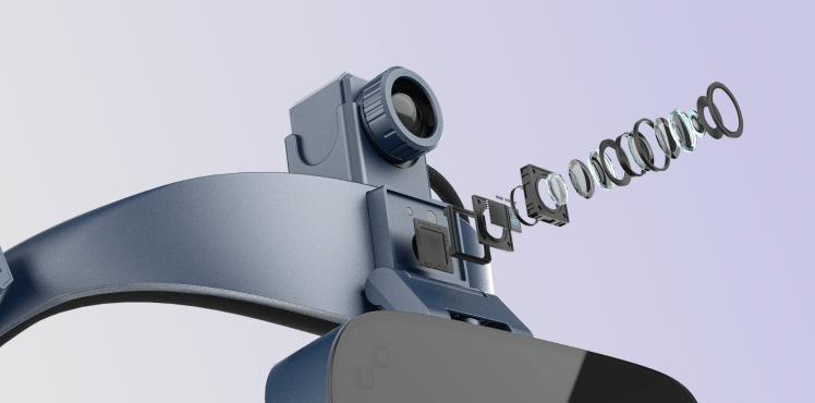 48 MP (C3000H) AR+AI Smart Glasses