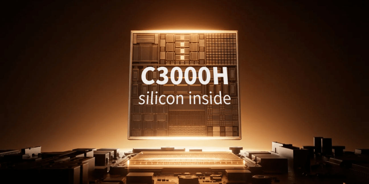 Powerful silicon (C3000H) AR+AI Smart Glasses
