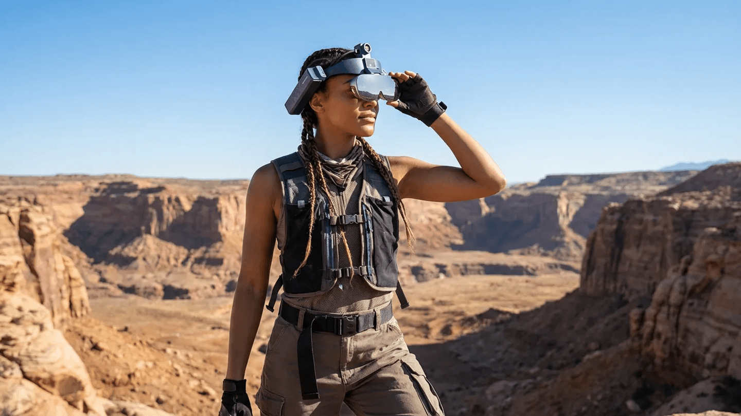 产品场景 (C3000H) AR+AI Smart Glasses
