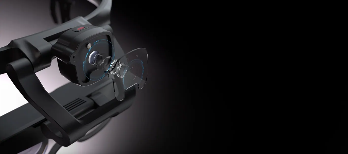 48MP High-definition Camera (H4000) AR+AI Smart Glasses
