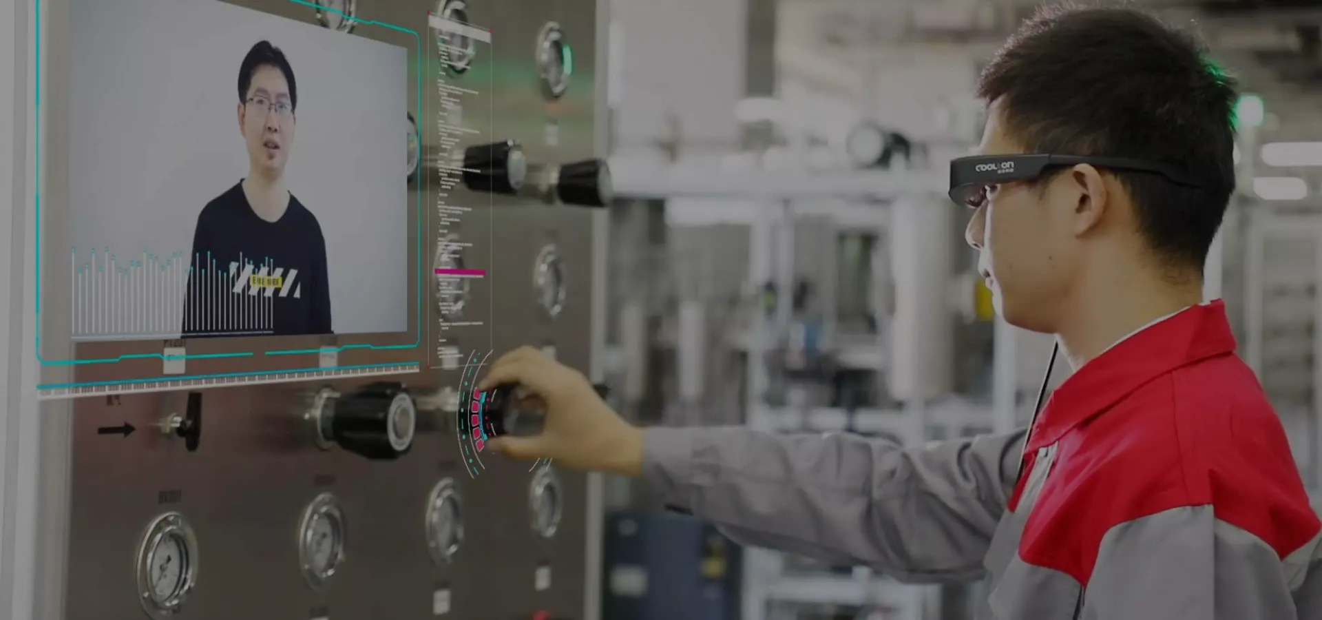 Remote Collaboration Solution (Scenario Solutions) AR+AI Smart Glasses